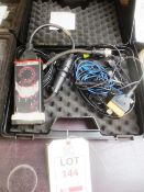 Iveco/FPT PT box diagnostic unit, serial no: PB-00467-36-09-02, with associated cabling and box