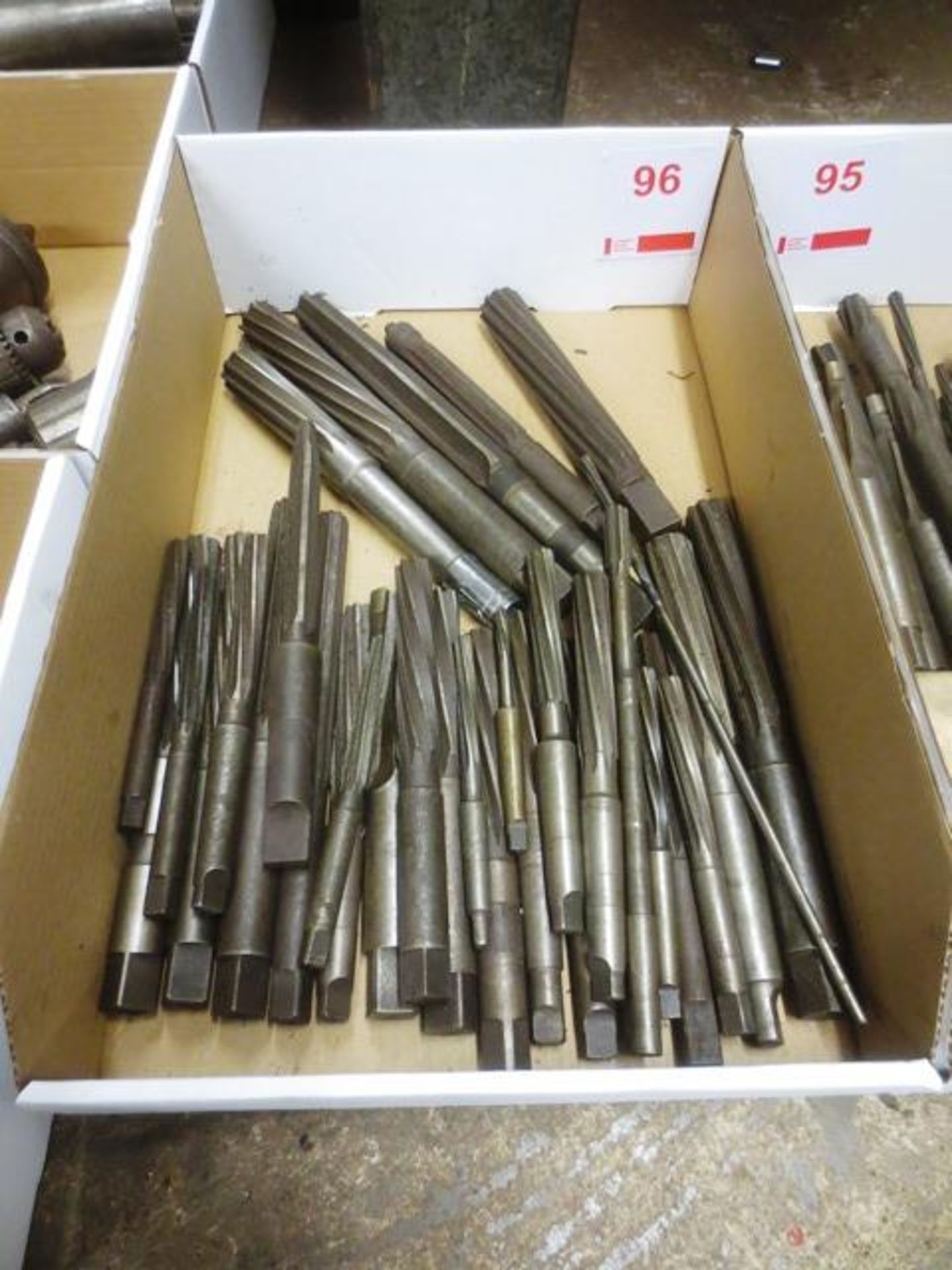 Contents of box to include assorted reamers