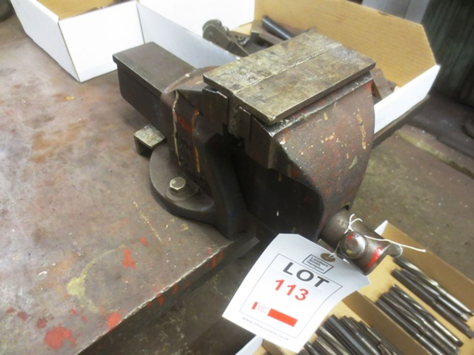 Record No 5 5" bench mounted vice