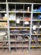Quantity of assorted spares stock, to incl. various hoses, pipe fittings, valves, etc.