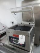 Turbovac T40 stainless steel vacuum packer, serial no: 20161544 (2016), 240v (Please note: This