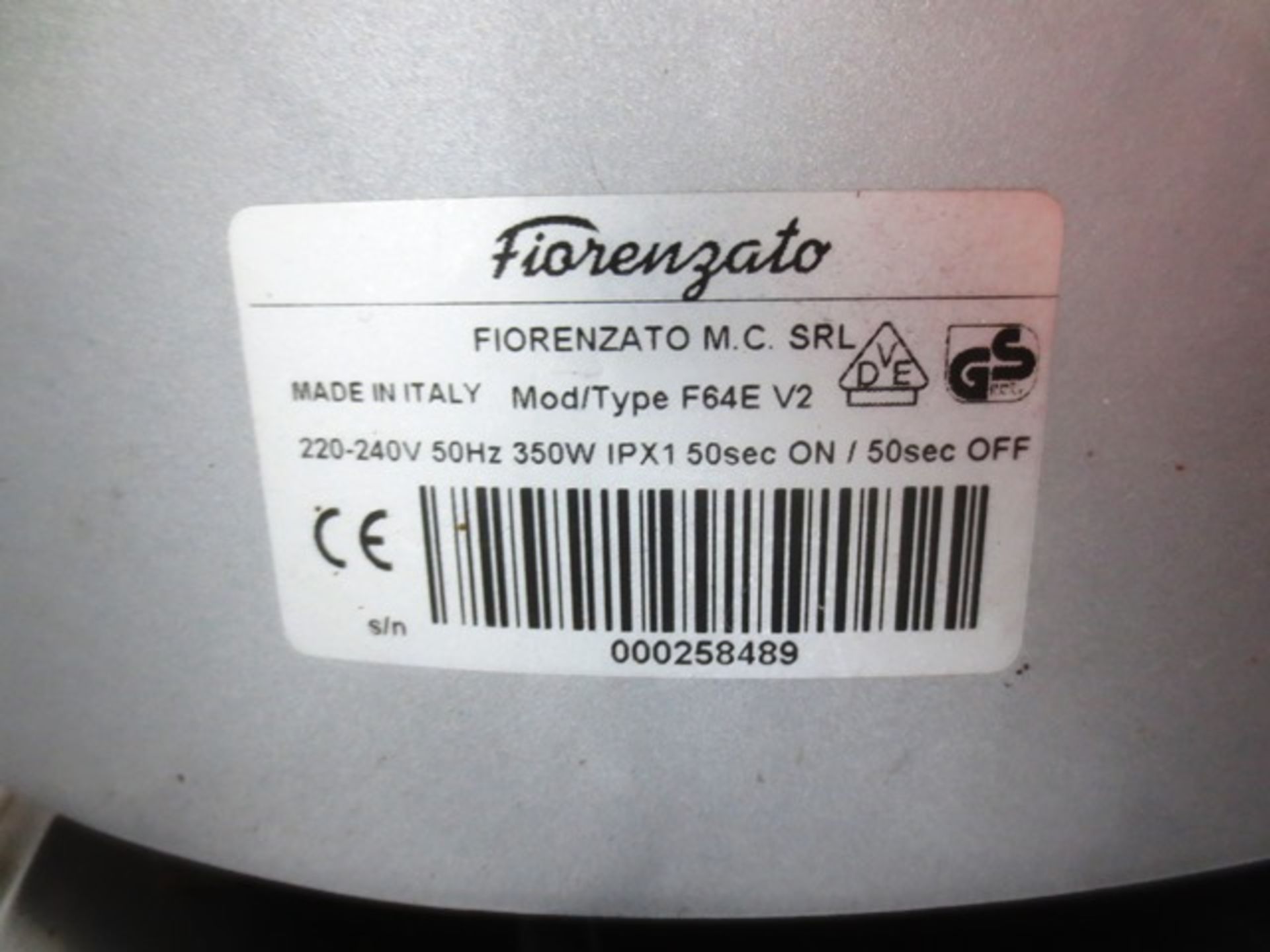 Fiorenzato F64E V2 coffee grinder, serial no: 000258489 - Image 2 of 2
