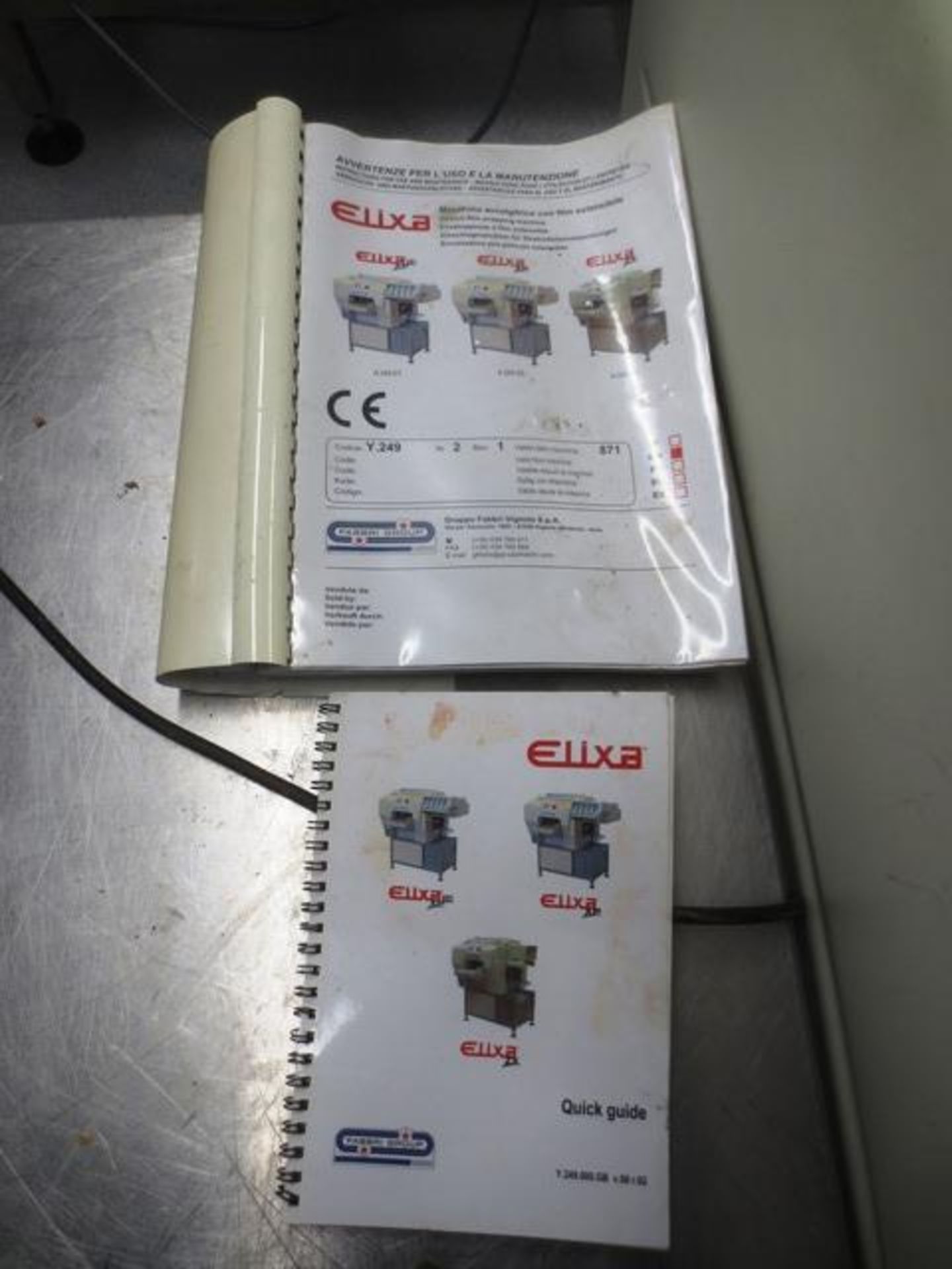 Fabbri Group Elixaa ZX semi-auto tray over wrapper, model ZX-B249XR, serial no: 2-1868 (2013), - Bild 3 aus 5