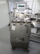 Vemag automatic sausage cutter, model TM203, serial no: 2030771 (2015), with electronic control,