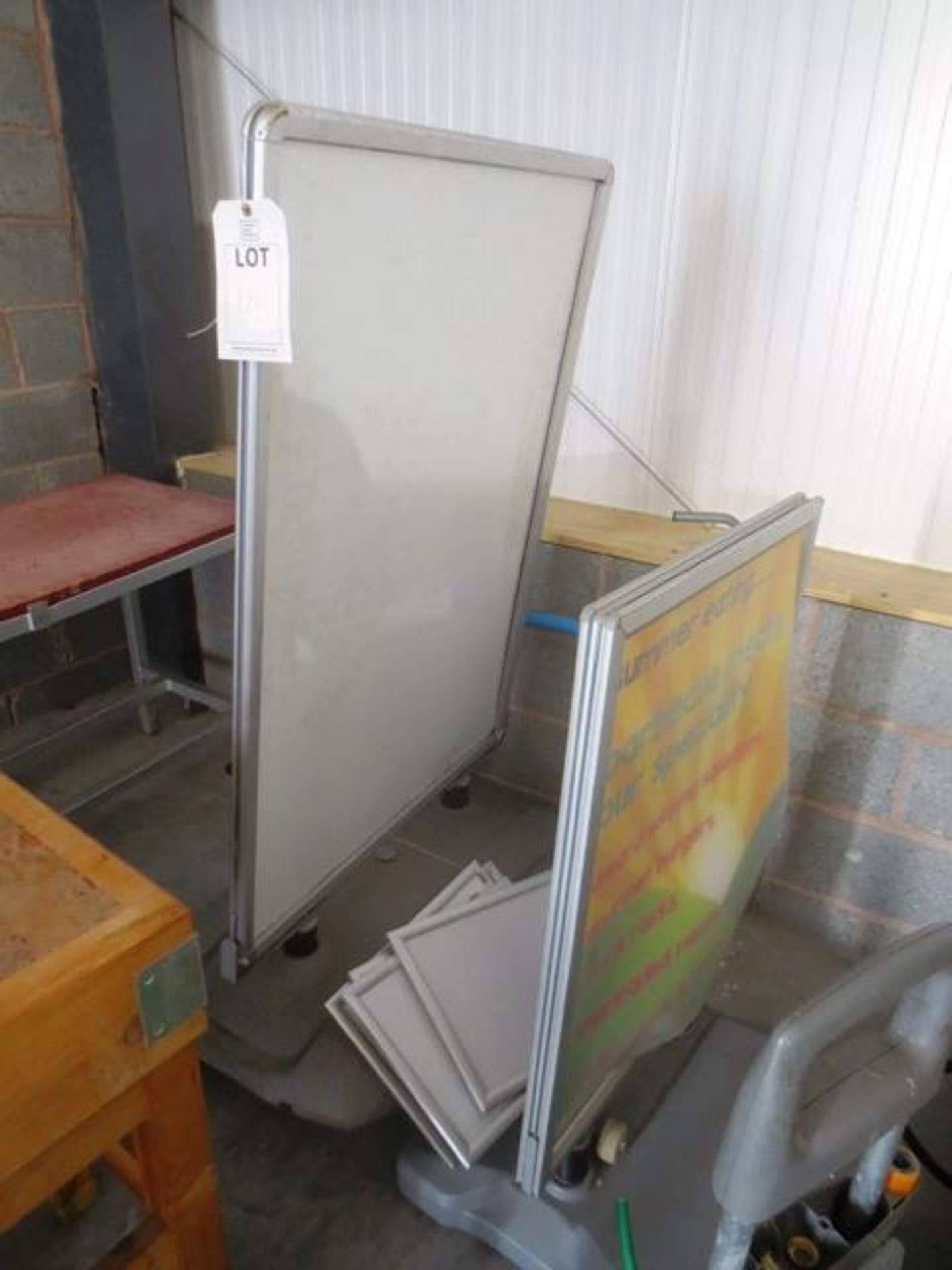 Assorted display boards/signs (as lotted)