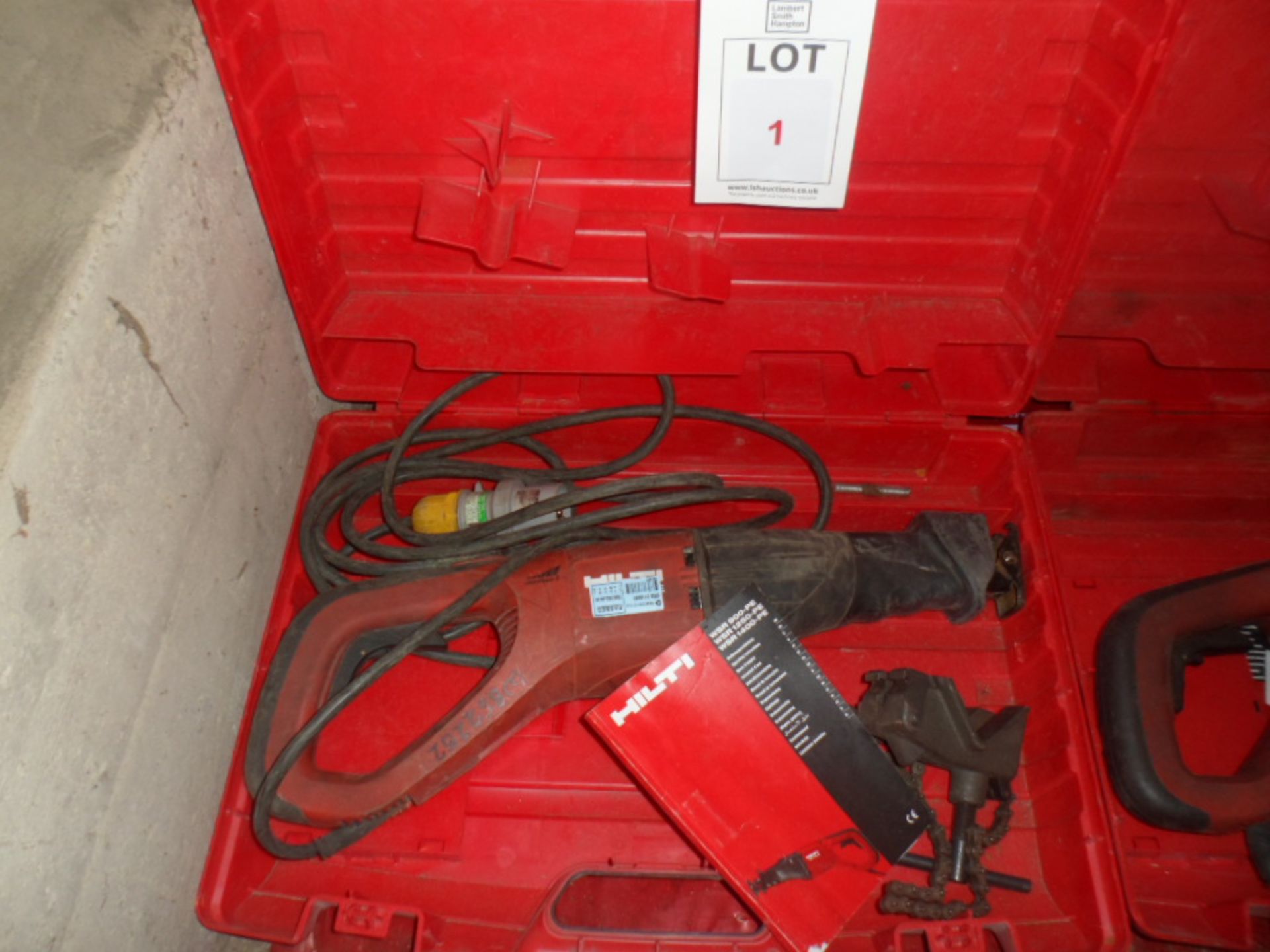 Hilti WSR1400-PE reciprocating saw