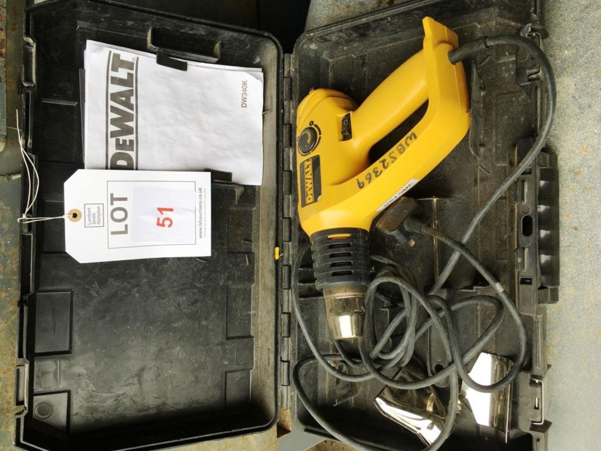 DeWalt DW340K hot air gun - Image 2 of 2