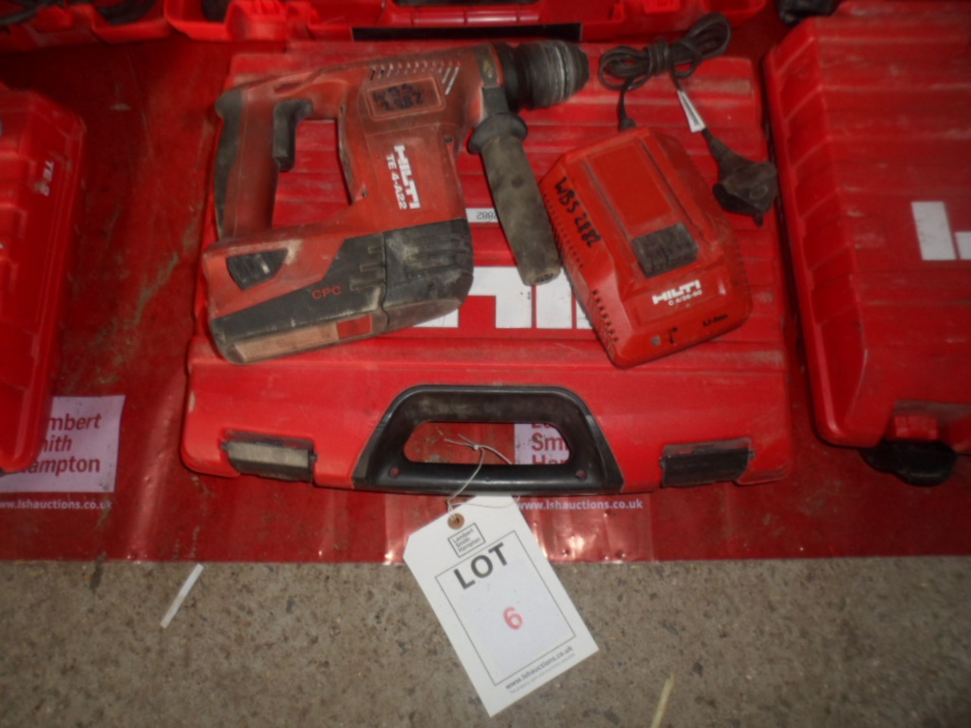 Hilti TE4-A22 SDS cordless drill 22v