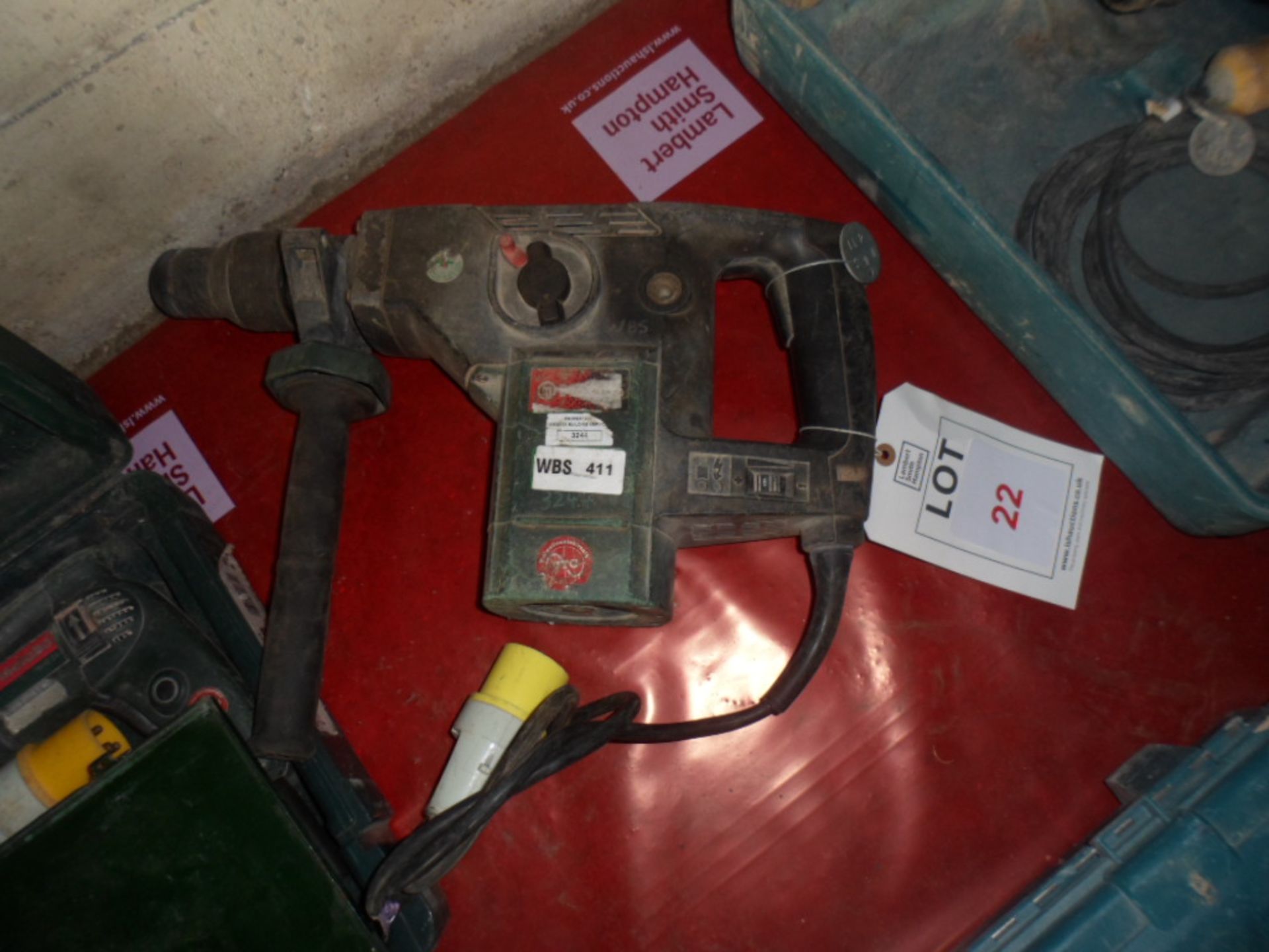 Metabo 110v demolition hammer drill