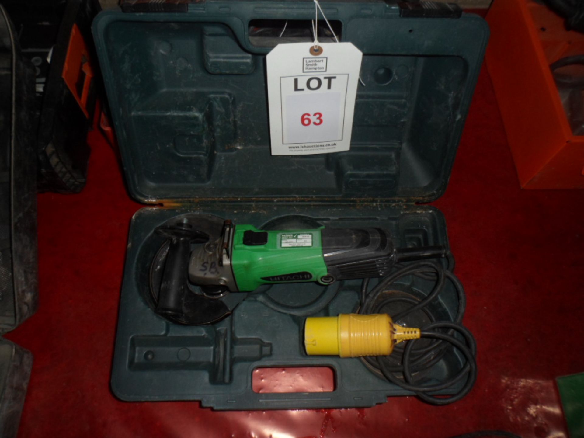 Hitachi angle grinder