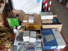 Large quantity electrical fittings and consumables