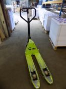 Lifter 65/mm 2554 RA 800 x 400 pallet truck, year 2013, swl 2,500kg ** Lot located at Bradwood