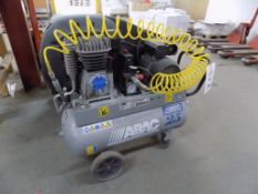 ABAC Pro A29B 50 CM2 UK-257 mobile receiver mounted air compressor, year 2016 ** Lot located at