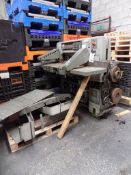 Polar Mohr 76EM paper guillotine, s/n 5961383 (Dismantled on pallet) (spares & repairs only)