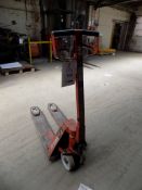 BT Lifter rolatruc pallet truck ** Lot located at Bradwood Works, Manchester Road, Dunnockshaw,