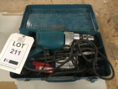 Makita 8419B 240V hammer drill ** Lot located at Bradwood Works, Manchester Road, Dunnockshaw,