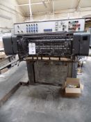 Heidelberg MOFPH five colour sheet feed off-set printing press, s/n 609024. Impression count: circa