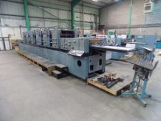 Form-All 'Form Print' RS17" five colour reel feed form printing press, s/n 248, year 1983,