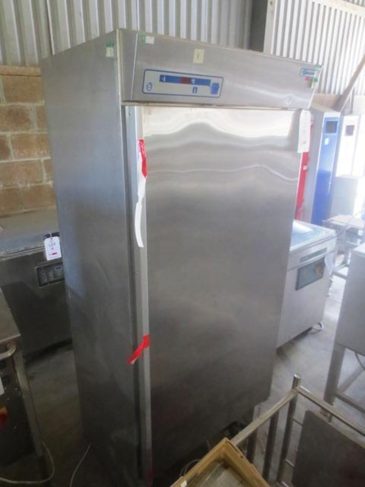 Gram stainless steel refridgerator, model K625 NMRH HAV, serial no: 275, 240v