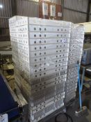Pallet and contents to include assorted plastic trays