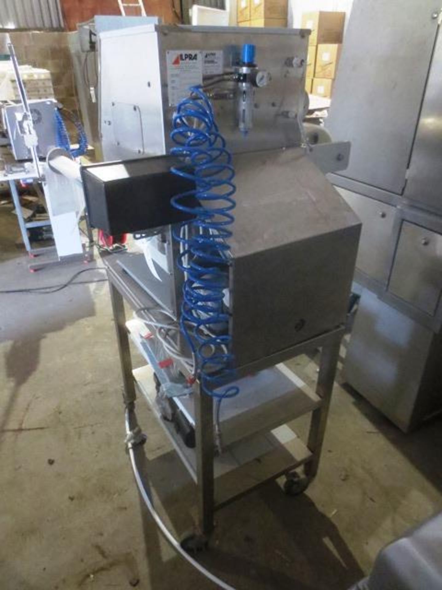 Ilpra Roto Basic VG stainless steel mobile tray sealer, serial no: FP9827 (2015), 240v - Image 5 of 5