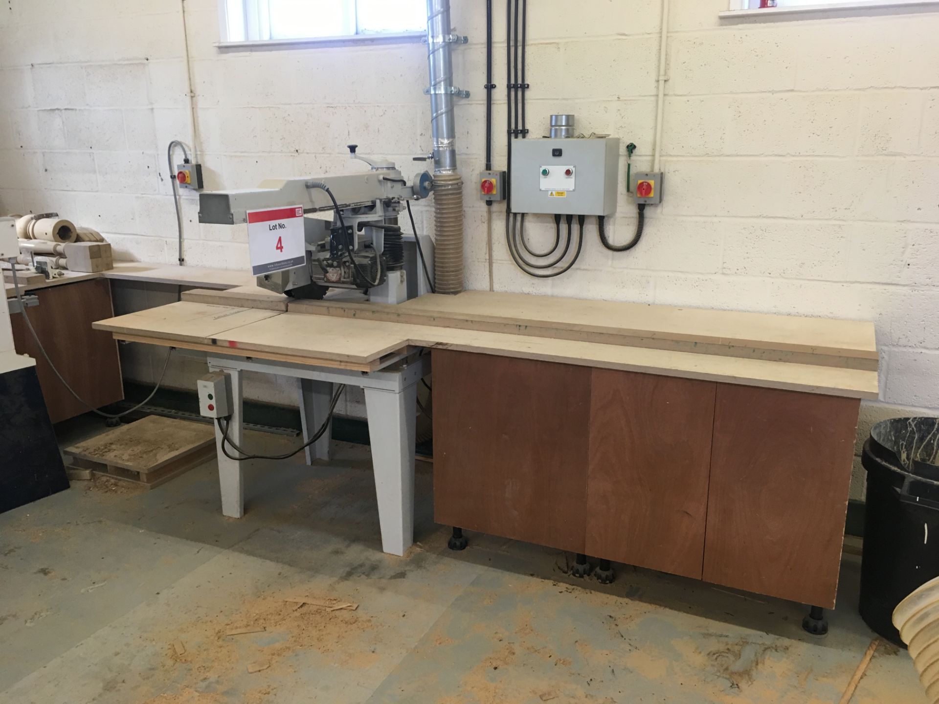 Stromab RS-650 radial arm saw, NB: A work Method Statement and Risk Assessment must be reviewed and - Image 6 of 6