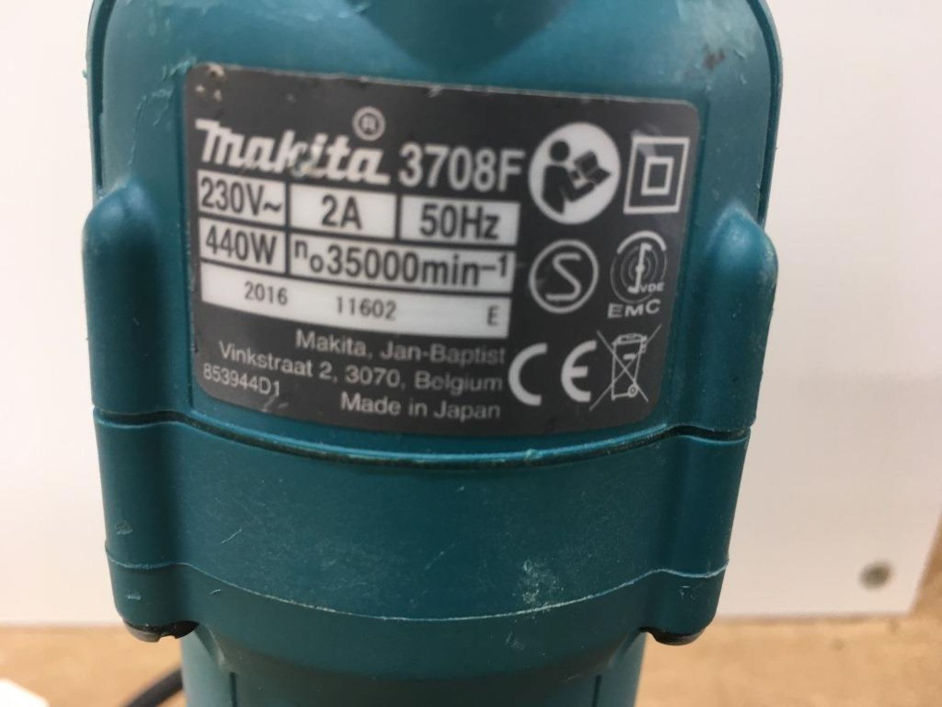 Makita 3708F trimmer/router - Image 2 of 2