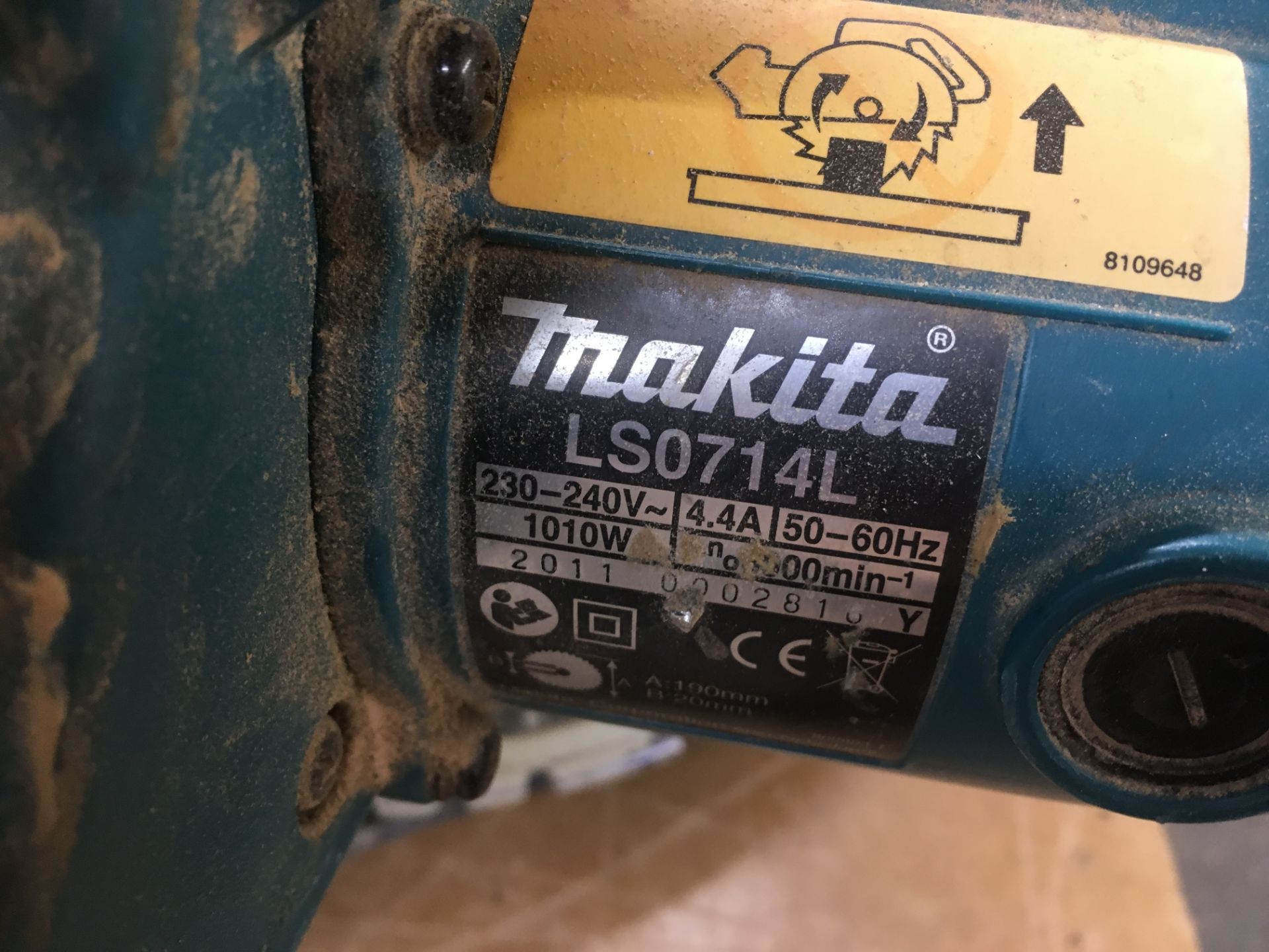 Makita LS0714L slide compound mitre saw - Image 3 of 4