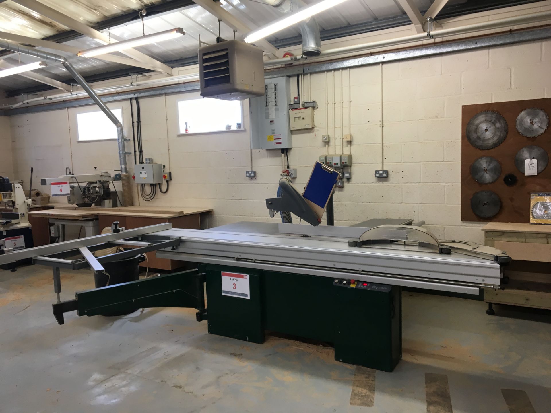 Altendorf WA80 panel saw, Serial no. 03-10-516, Year of manufacture: 2003, NB: A work Method - Image 9 of 9