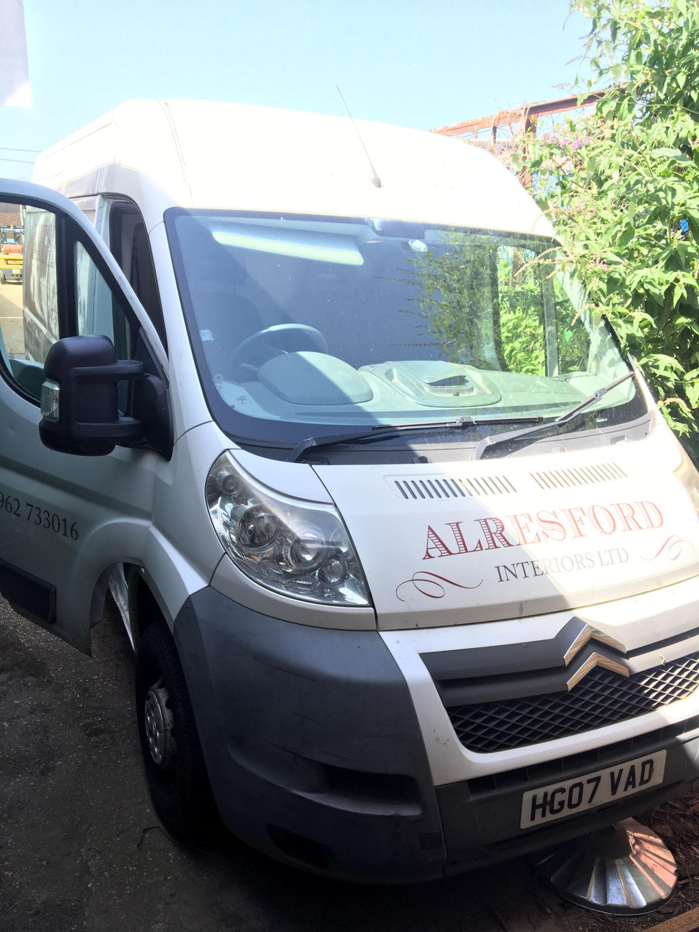 Citroen Relay 33 HDI 100 MWB 2.2l manual sign written panel van, Registration No. HG07 VAD, - Image 10 of 18