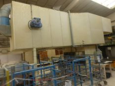 Global Drying Systems up and over dryer, Plant No UOD17, shelf width 2m, overall footprint 5.7m x