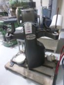 Union Graduate facing lathe/disc sander with freestanding power switch unit and foot pedal