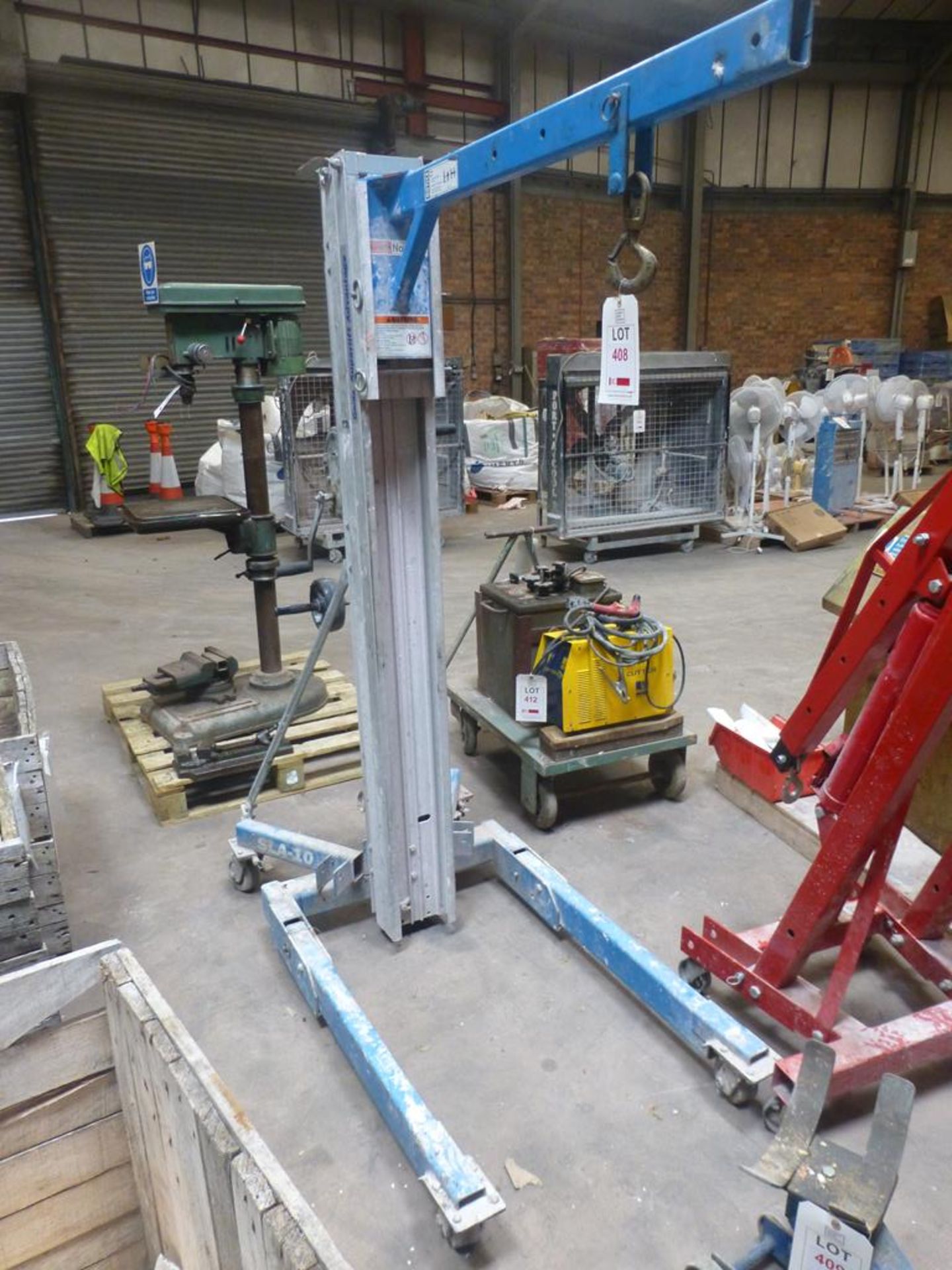 Genie Superlift Advantage mobile material lifter, 1m boom length