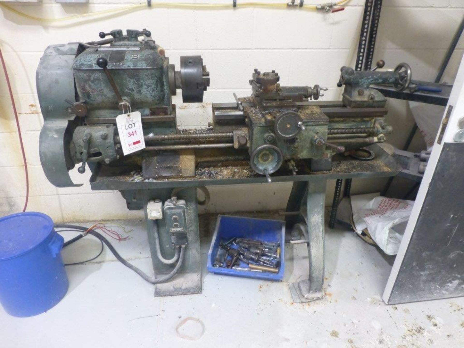 AB centre metalworking lathe with 5 " overbed swing and 24" between centres