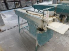 Conveyorised clay cutter, 1860 x 210mm belt size, Plant No FSC7