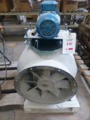 450mm diameter fan unit with ABB 50Hz 1400rpm 1.1Kw 240v motor