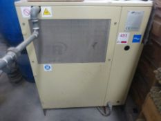 Ingersoll Rand UP5-7-8 rotary screw air compressor, s/n 2103801 (2010) max pressure 8 bar with