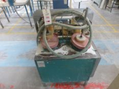 PCS twin head dish sponging machine, plant No DS2