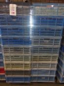 3 Pallets of plastic ware baskets, 455 x 585 x 180mm (36 per pallet)