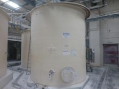 Northern Plastics 24m GRP storage tank with agitator, tank No M442(35), plant No SHA1-CHINA PRESS