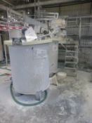 Sifted Reclaim System comprising, William Boulton Vibro Energy 650mm dia vibratory sifter, Plant