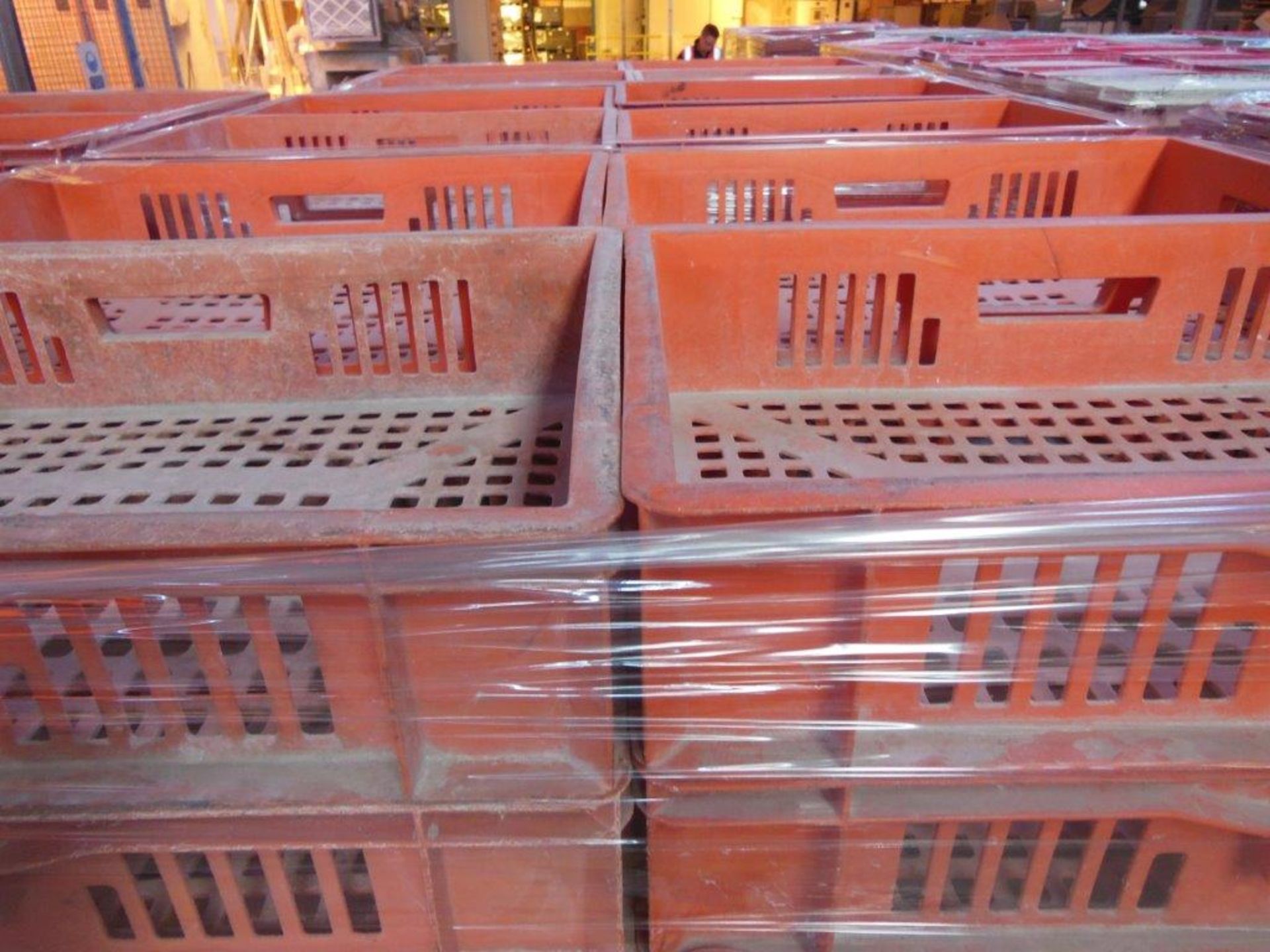 3 Pallets of plastic ware baskets, 560 x 364 x 115mm (60 per pallet) - Image 2 of 3