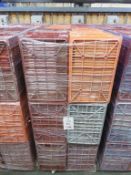 2 Pallets of plastic ware boxes, 355 x 510 x 280mm (36 per pallet)