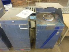 Guyson back stamp etcher with media collection unit