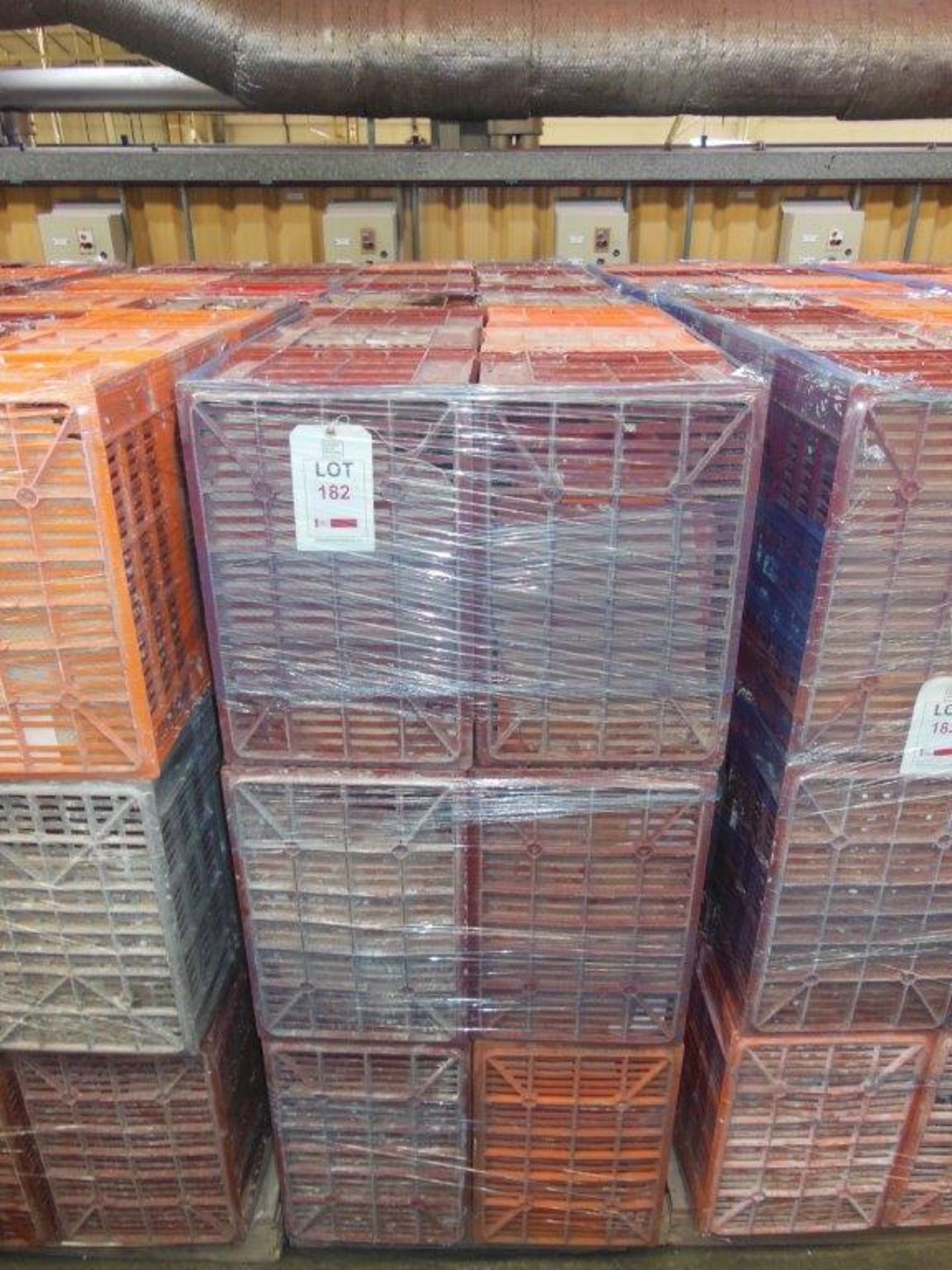 2 Pallets of plastic ware boxes, 355 x 510 x 280mm (36 per pallet)