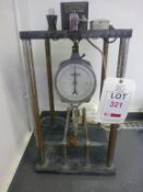 British Ceramic Research Association modulus of rupture tester (intrinsic strength)