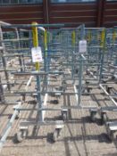 20 x 6 tier steel fabricated 4 wheel ware trolleys, 1030mm x 610mm x 1520mm