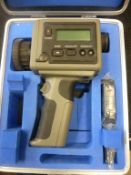 Minolta Land Cyclops 152 hand held infra red thermometer with storage case