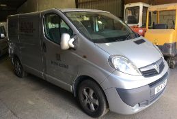 Vauxhall Vivaro SWB diesel 2.0 CDTI [115ps] Sportive van 2.7t sign written panel van, registration