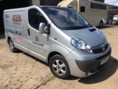 Vauxhall Vivaro SWB diesel 2.0 CDTI [115ps] Sportive van 2.7t sign written panel van, registration